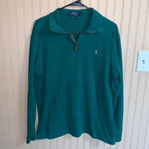 Polo Ralph Lauren Quarter Zip Pullover Size: Medium